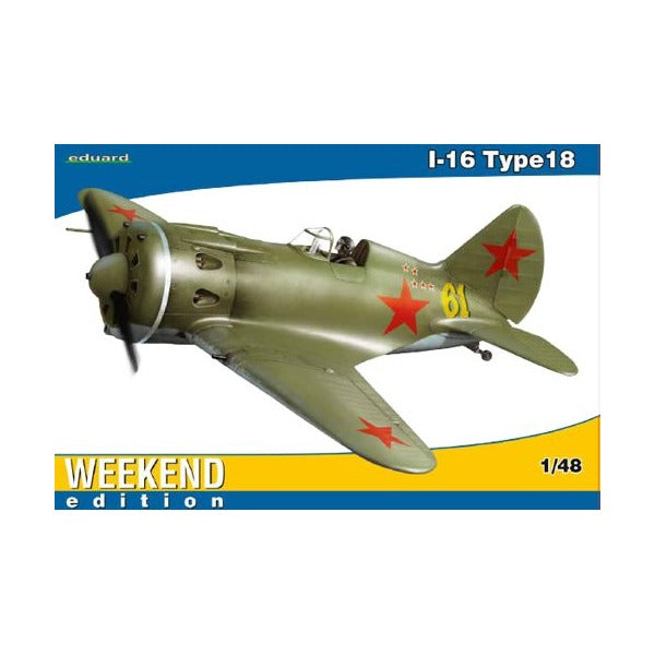 1/48 Eduard 8465  I-16 Type 18 (Weekend Edition)