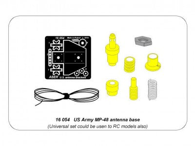 ABER 16054 1/16 US Army MP-48 Antenna Base
