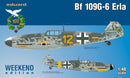 Eduard 84142 1/48 Bf 109G-6 Erla -Weekend Edition