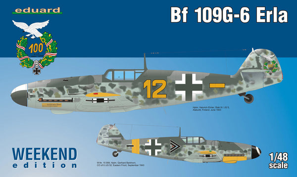 1/48 Eduard 84142 Bf 109G-6 Erla -Weekend Edition
