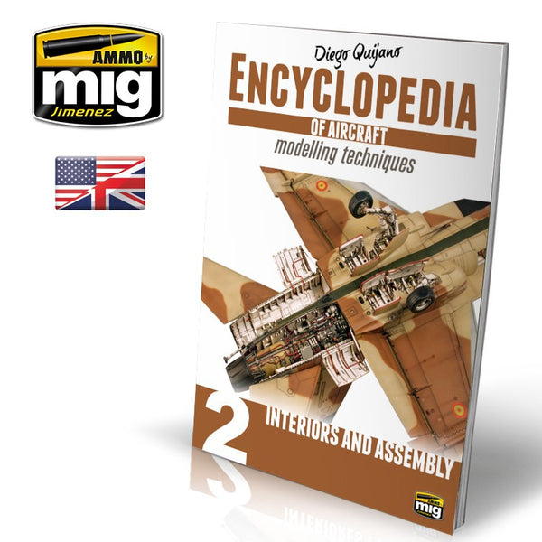 AMMO by Mig 6051 Encyclopedia of Aircraft Modeling #2 "Interiors"