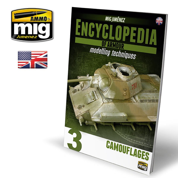 AMMO by Mig 6152 Encyclopedia of Armour Modelling #3 "Camouflages"