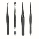 Excel 30416 Blades 4 Piece Tweezer Set
