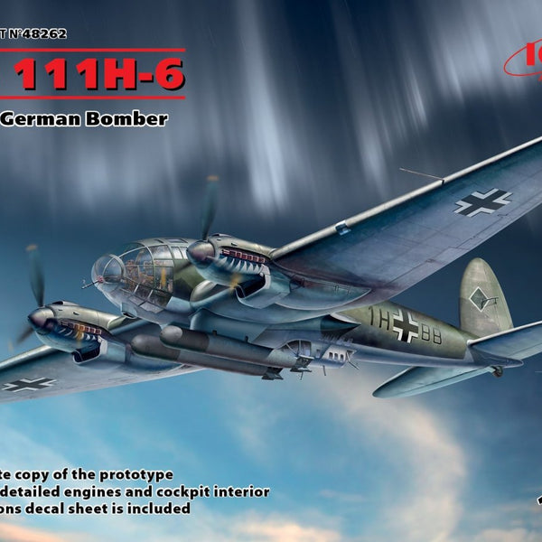 Heinkel He 111 - H4/6 ドイツ爆撃機 f06f93bb7e4702ac971e89eff80d20