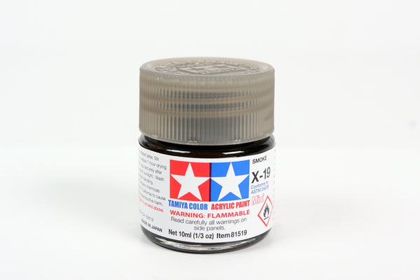 Tamiya 81519 X19 Smoke - 10ml