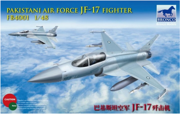 Bronco Models FB4001 1/48 Pakistani Air Force JF-17 Fighter