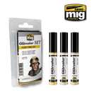 AMMO by Mig 7500 Oilbrusher Flesh Tones Set