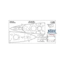 FlyHawk W35093 1/350 HMS KING GEORGE V (FOR TRUMPETER 80605ÔºâWooden Deck