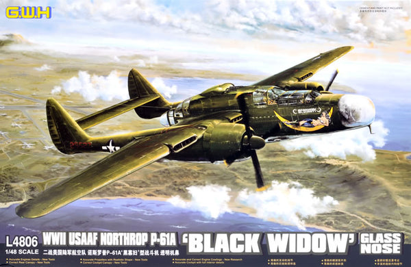 Great Wall Hobby L4806 1/48 USAAF Northrop P-61A Black Widow
