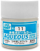 Mr. Hobby Aqueous Color H11 Flat White  - 10ml