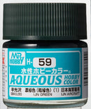 Mr. Hobby Aqueous Hobby Color H59 Semi-Gloss IJN Green- 10ml