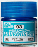 Mr. Hobby Aqueous Hobby Color H93 Gloss Clear Blue- 10ml