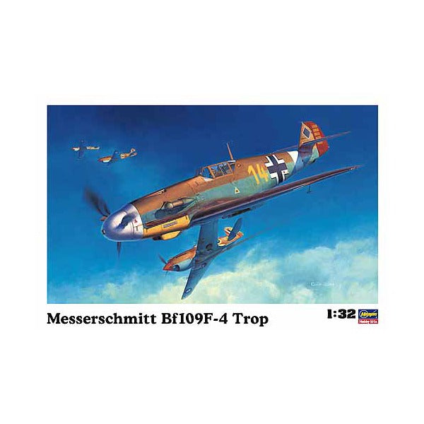 Hasegawa 08881 1/32 Messerschmitt Bf109F-4 Trop
