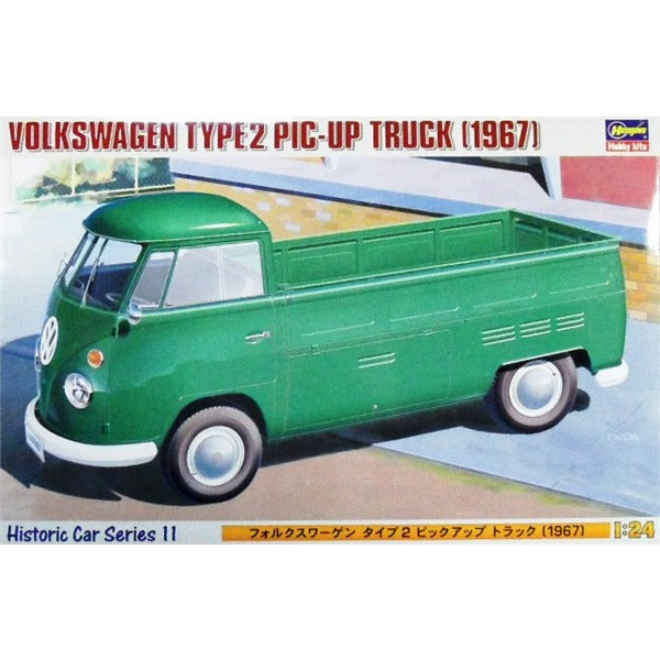 Hasegawa 21211 1/24 Volkswagen Type 2 Pick-up Truck "1967" HC11