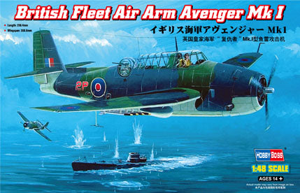 Hobby Boss 80331 1/48 British Fleet Air Arm Avenger MK.1