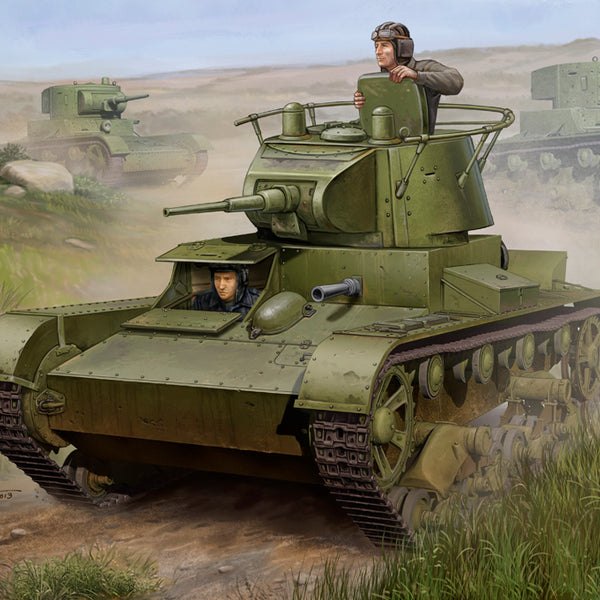 Hobby Boss 82497 1/35 Soviet T-26 Light Infantry Tank Mod.1938