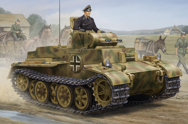 1/35 Hobby Boss German Pxkpfw.I Ausf.F (VK1801)- Late