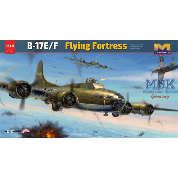 HK Models M01E05 1/32 B-17E/F "Flying Fortress"