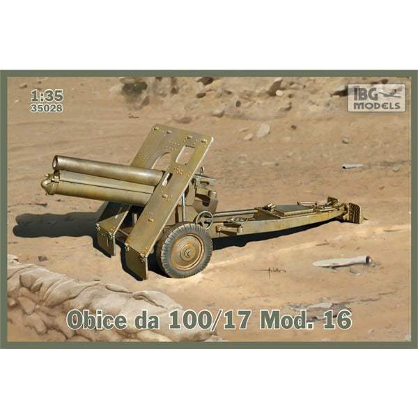 IBG 35026 1/35 Obice da 100/17 Mod.16 (Italian Version of Skoda 100mm Howitzer)
