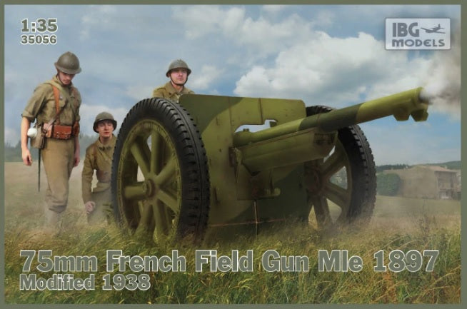 IBG 35056 1/3575mm French Field GFun Mle1897-Mod1938
