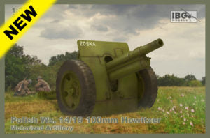IBG 35060 1/35 Polish Wz 14/19 100mm Howitzer - Motorize Artillery