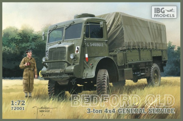 1/72 IBG Bedford QLD 4x4 General Service