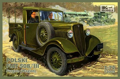 1/72 IBG Polish Fiat 508/III Furgon Wagon