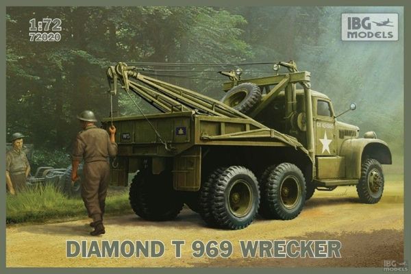 IBG 72020 1/72 Diamond T 969 Wrecker
