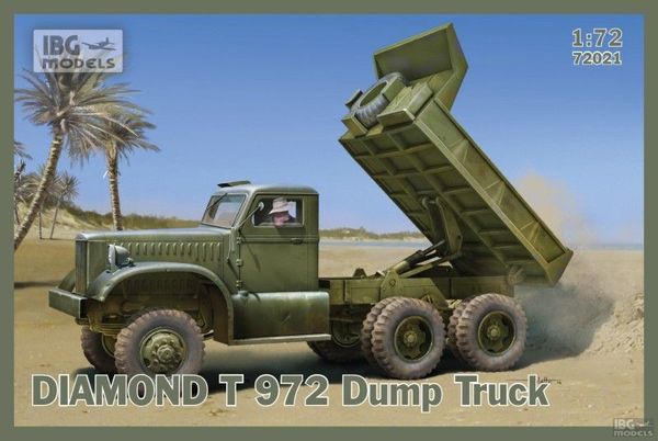 IBG 72021 1/72 Diamond T 972 Dump Truck