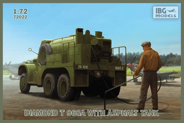 IBG 72022 1/72  Diamond T 968A with Asphalt Tank