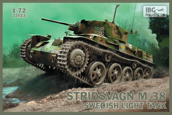 1/72 IBG Stridsvagn M/38 Swedish Light Tank