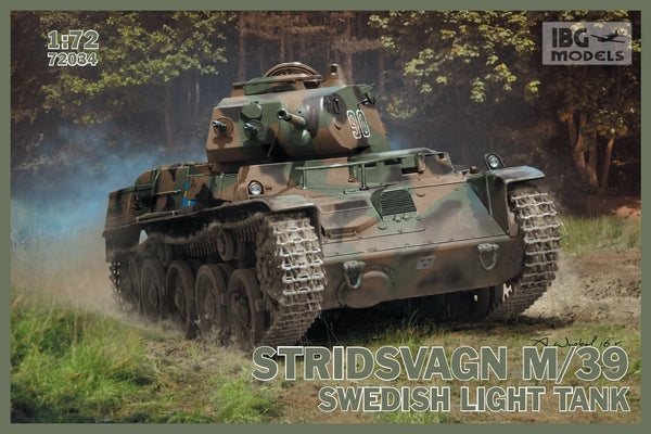 IBG 72034 1/72 Stridsvagn M/39 Swedish Light Tank