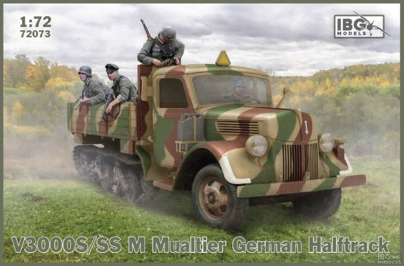 1/72 IBG V3000S/SSM Maultier German Halftrack