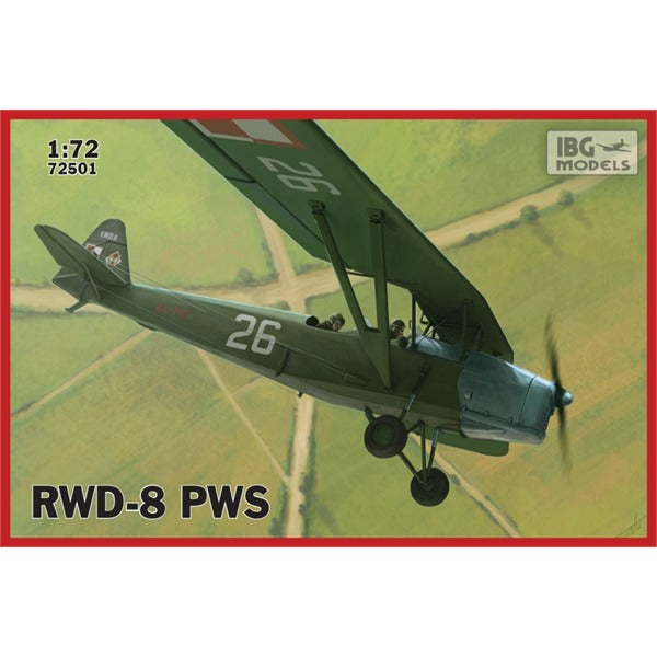1/72 IBG 72501 RWD-8 PWS Polish Military Trainer Plane