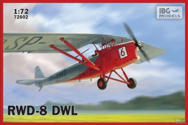 1/72 IBG RWD-8 DWL Polish Civil Trainer Plane