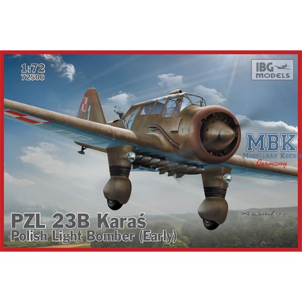 IBG 72506 1/72 PZL.23B Karas - Polish Light Bomber (Early)