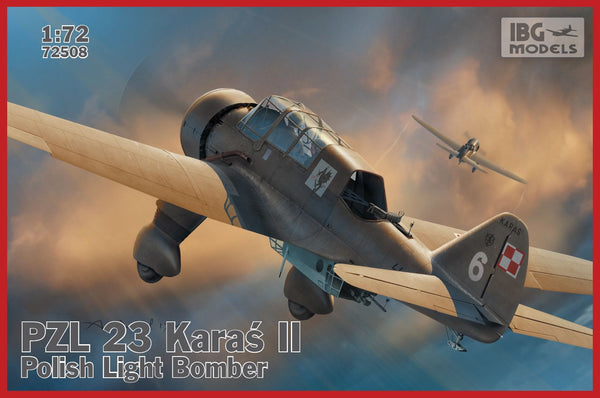 IBG 72508 1/72 PZL.23 Karas II - Polish Light Bomber