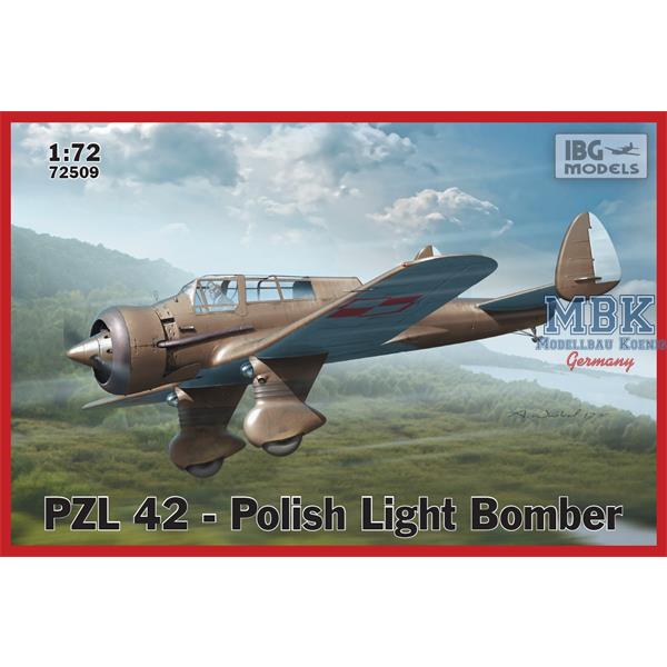 IBG 72509 1/72 PZL. 42 - Polish Light Bomber