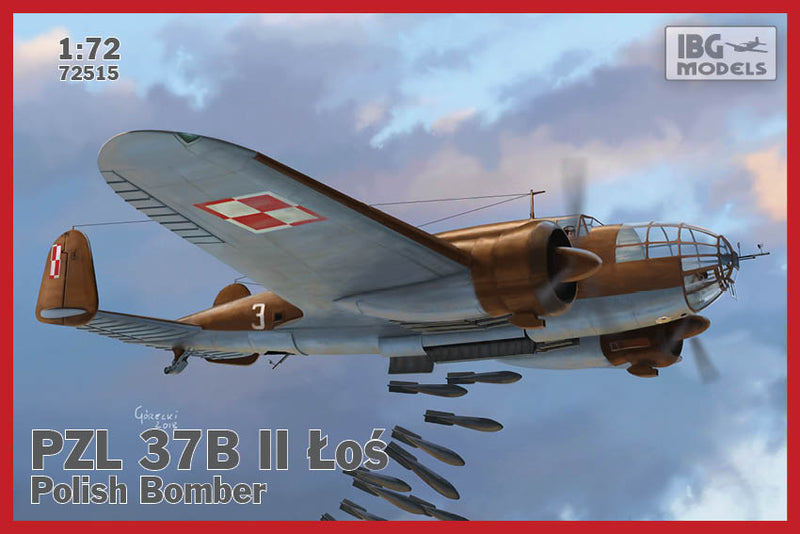 1/72 IBG PZL.37 B II Los - Polish Medium Bomber