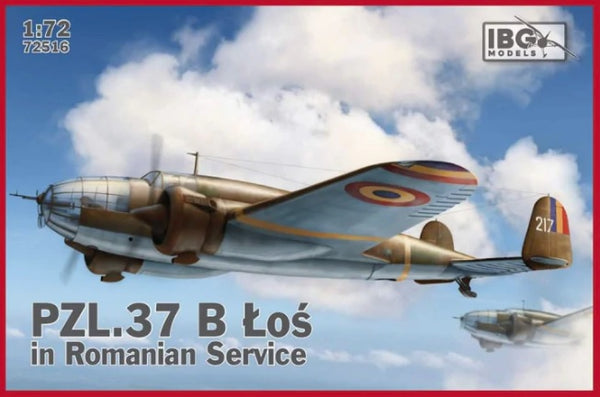 1/72 IBG PZL 37B Los II Romanian Service