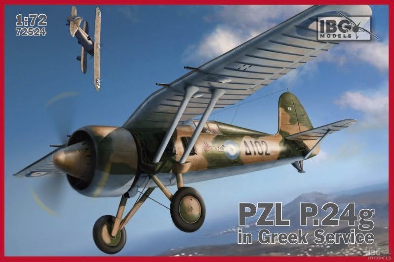 IBG 72524 1/72 PZL P.24g in Greek Service