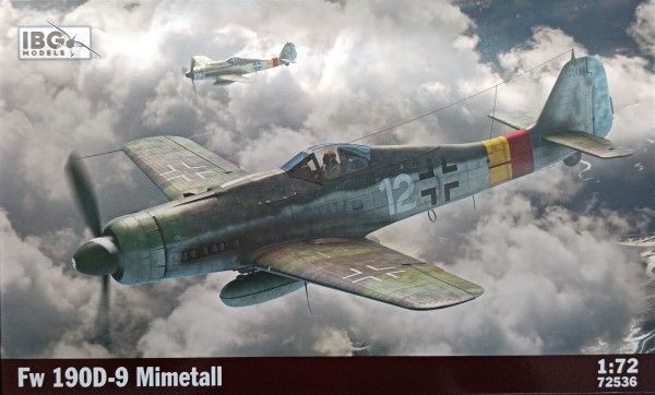 IBG 72536 1/72 Focke-Wulf Fw 190D-9 Mimetall