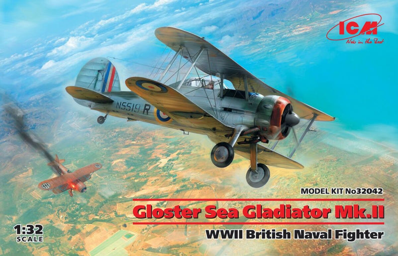 ICM 32042 1/32 Gloster Sea Gladiator Mk. II