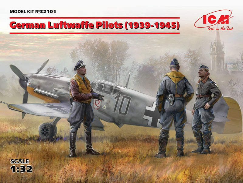 ICM 32101 1/32 German Luftwaffe Pilots (1939-1945)