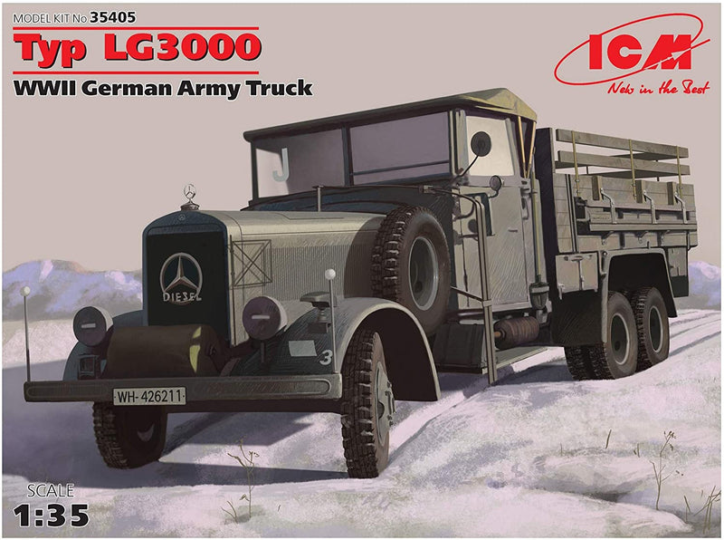 ICM 35405 1/35 Typ LG3000 WWII German Army Truck