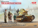 ICM 35338 1/35 FCM 36 with French Tank Crew