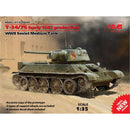 ICM 35365 1/35 T-34/76 WWII Soviet Medium Tank (Early 1943 Production)