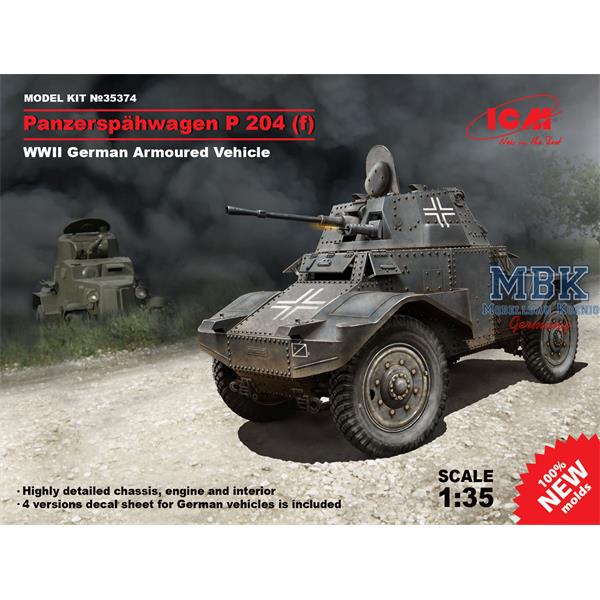 ICM 35374 1/35 Panzerspähwagen P 204 (f)