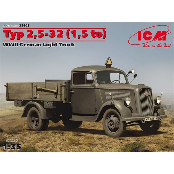ICM 35401 1/35 Typ 2,5-32 (1,5 to), WWII German Light Truck