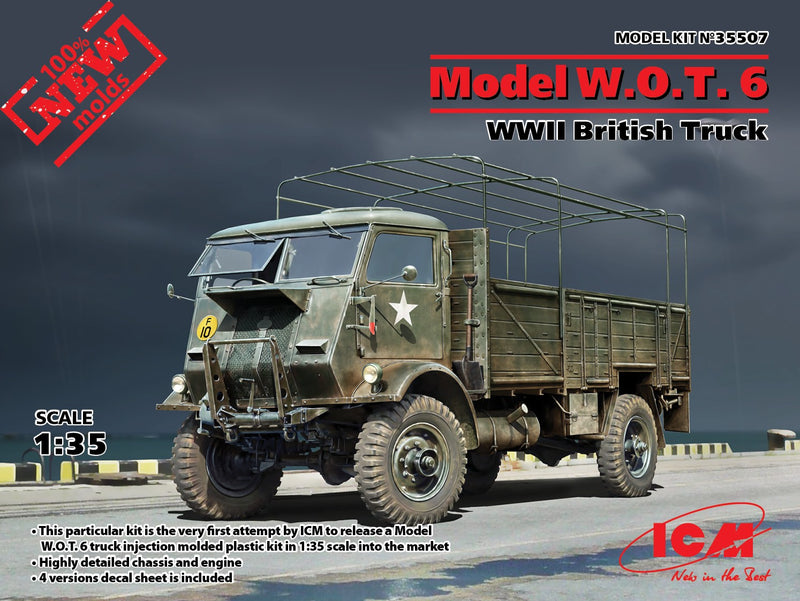 ICM 35507 1/35 Model W.O.T. 6, WWII British Truck